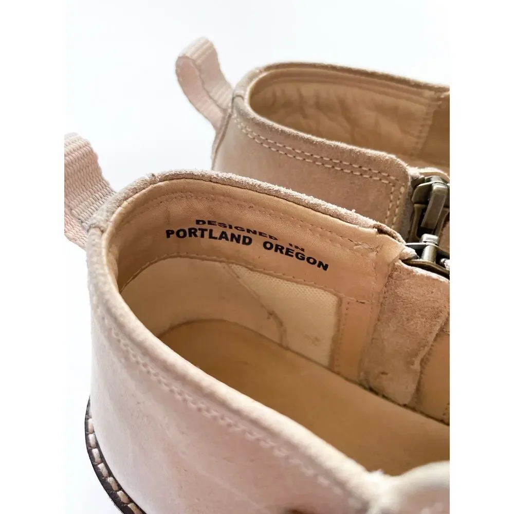 Keen Women's Oregon City Low Beige Suede Chelsea Boots Size 7.5